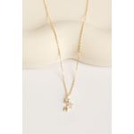 Fashion, accesorii si bijuterii - Femei - Bijuterii femei - Coliere femei - Colier, Heliophilia, femei, auriu, marime unica, argint 925, zirconiu - Infinity.ro