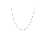 Fashion, accesorii si bijuterii - Femei - Bijuterii femei - Coliere femei - Colier, Heliophilia, argint 925, rose gold, 45 cm - Infinity.ro