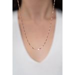 Fashion, accesorii si bijuterii - Femei - Bijuterii femei - Coliere femei - Colier, Heliophilia, argint 925, rose gold, 45 cm - Infinity.ro