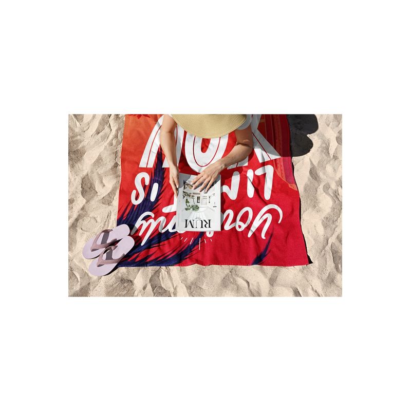 Casa si Gradina - Textile si covoare - Textile baie - Prosoape - Prosop de plaja, L'essentiel Maison, multicolor, 90x150 cm, microfibra, 450AST1206 - Infinity.ro