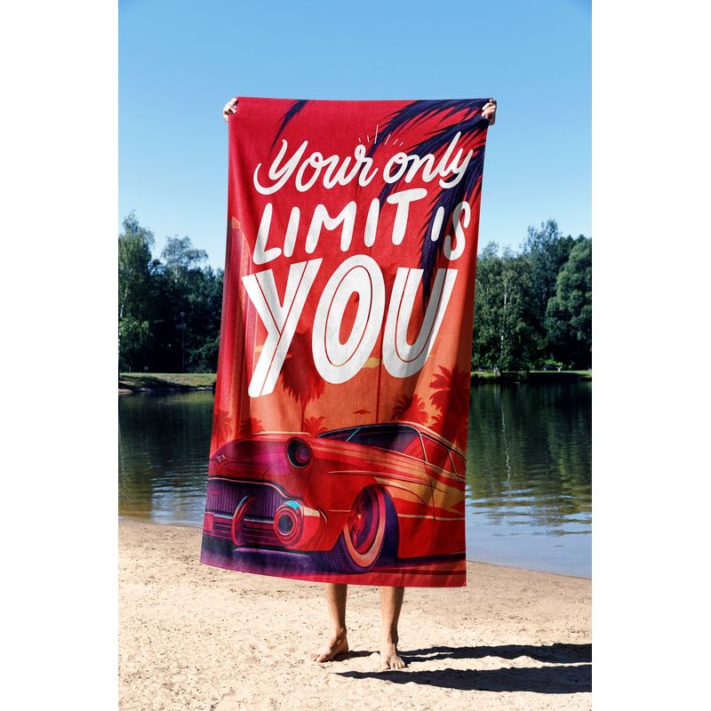 Casa si Gradina - Textile si covoare - Textile baie - Prosoape - Prosop de plaja, L'essentiel Maison, multicolor, 90x150 cm, microfibra, 450AST1206 - Infinity.ro