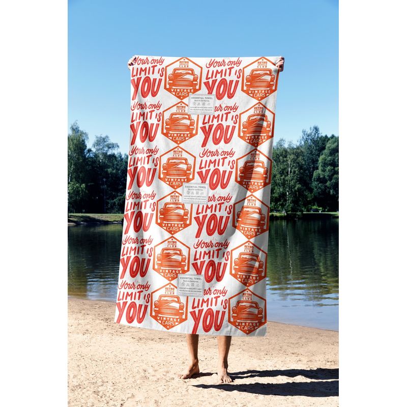 Casa si Gradina - Textile si covoare - Textile baie - Prosoape - Prosop de plaja, L'essentiel Maison, multicolor, 90x150 cm, microfibra, 450AST1206 - Infinity.ro