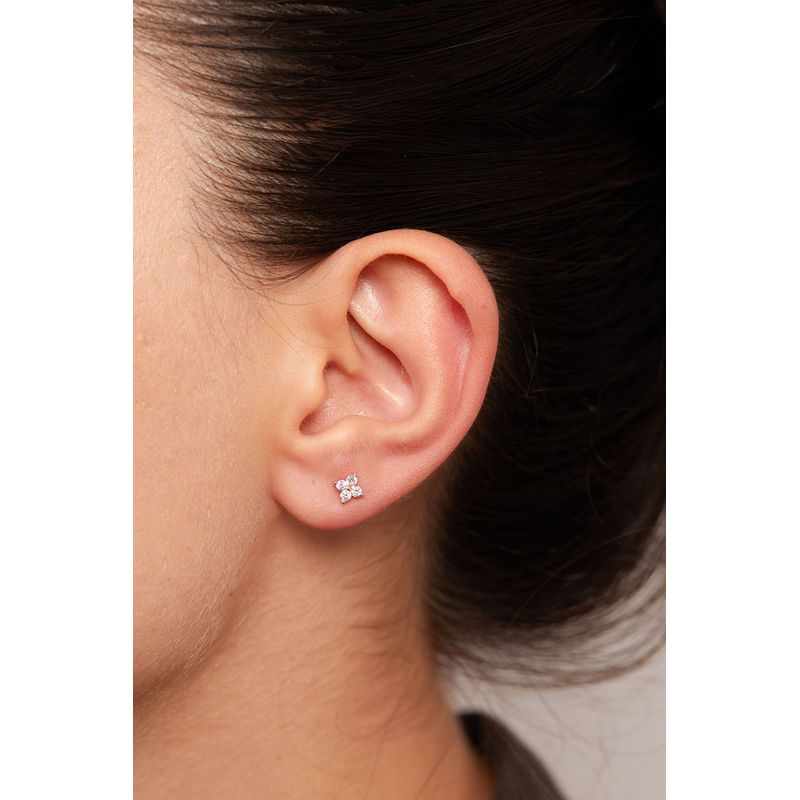 Fashion, accesorii si bijuterii - Femei - Bijuterii femei - Cercei femei - Cercei, Heliophilia, femei, roz, argint 925, 757ELS1915 - Infinity.ro