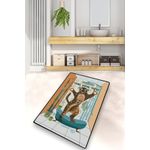 Casa si Gradina - Textile si covoare - Covoare - Covorase baie - Covoras de baie, L'essentiel Maison, multicolor, 70x120 cm, 100% poliester, antiderapant, 510CHL1344 - Infinity.ro