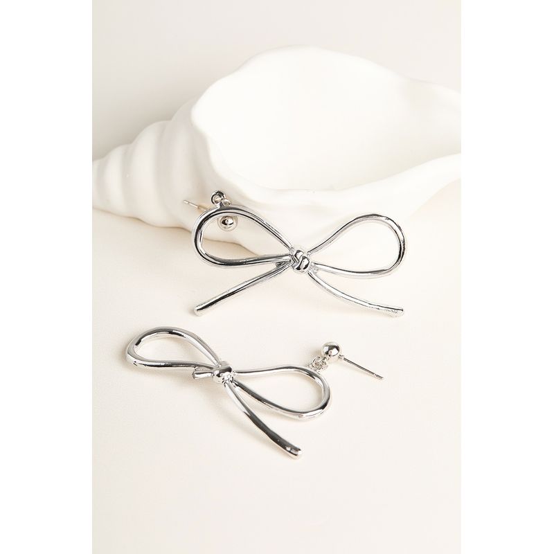 Fashion, accesorii si bijuterii - Femei - Bijuterii femei - Cercei femei - Cercei, Heliophilia, femei, argintiu, metal, 410ELK1650 - Infinity.ro