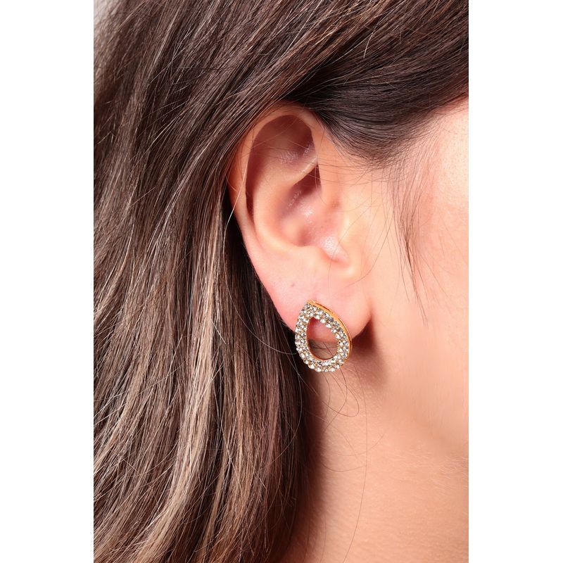 Fashion, accesorii si bijuterii - Femei - Bijuterii femei - Cercei femei - Cercei, Heliophilia, femei, auriu, metal, 757ELS1183 - Infinity.ro