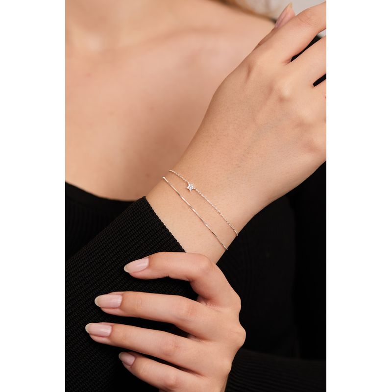 Fashion, accesorii si bijuterii - Femei - Bijuterii femei - Bratari femei - Bratara, Heliophilia, dama, argintiu, 925 argint sterling, marime unica - Infinity.ro