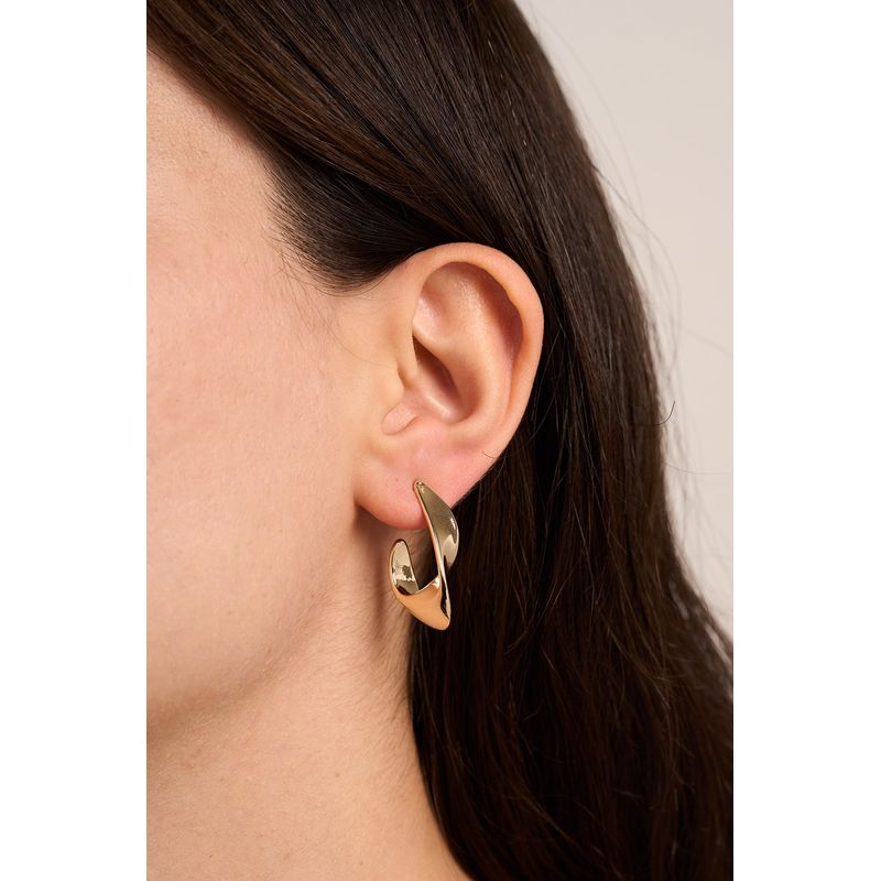 Fashion, accesorii si bijuterii - Femei - Bijuterii femei - Cercei femei - Cercei, Heliophilia, metal, auriu, marime unica, 757ELS1369 - Infinity.ro