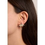 Fashion, accesorii si bijuterii - Femei - Bijuterii femei - Cercei femei - Cercei, Heliophilia, metal, auriu, marime unica, 757ELS1367 - Infinity.ro