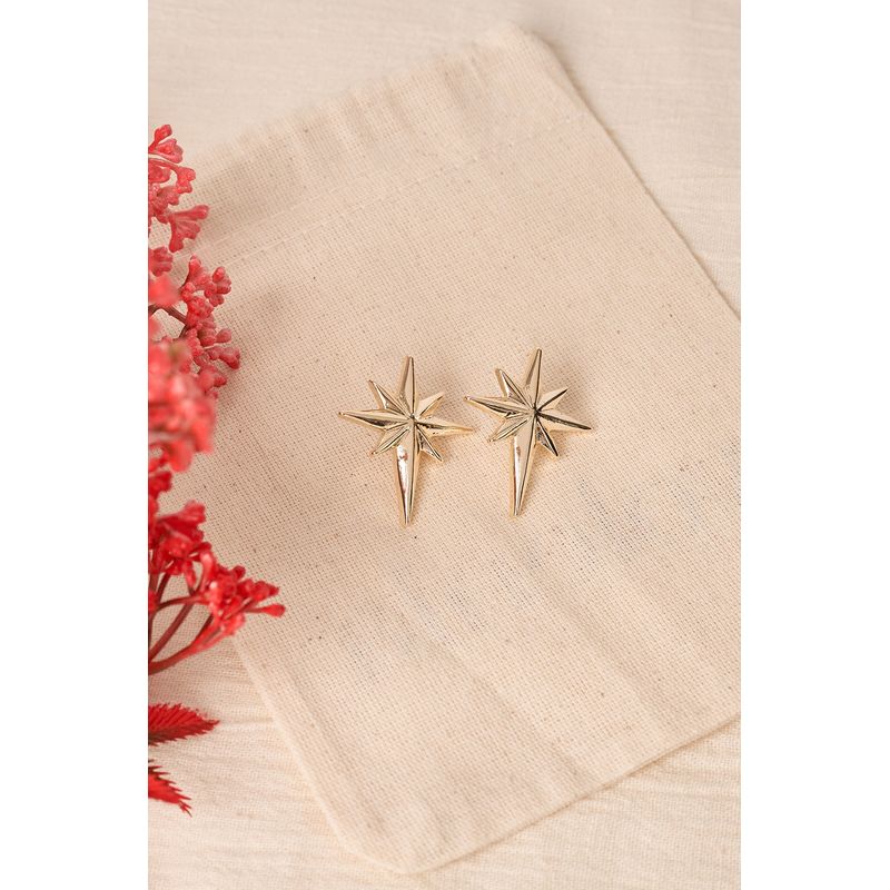 Fashion, accesorii si bijuterii - Femei - Bijuterii femei - Cercei femei - Cercei, Heliophilia, metal, auriu, marime unica, 757ELS1367 - Infinity.ro