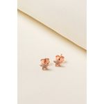 Fashion, accesorii si bijuterii - Femei - Bijuterii femei - Cercei femei - Cercei, Heliophilia, argint 925, aur roz, antialergic, o marime, 757ELS1804 - Infinity.ro