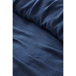 Casa si Gradina - Textile si covoare - Pături și cuverturi - Cuverturi - Cuvertura pat dublu, L'essentiel Maison, albastru marin, 220x250 cm, 100% bumbac - Infinity.ro