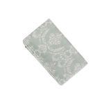 Casa si Gradina - Textile si covoare - Pături și cuverturi - Cuverturi - Cuvertura de pat dubla, L'essentiel Maison, verde mare si alb, 200x235 cm, 100% bumbac - Infinity.ro