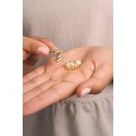 Fashion, accesorii si bijuterii - Femei - Bijuterii femei - Cercei femei - Cercei, Heliophilia, metal, auriu, marime unica, 757ELS1351 - Infinity.ro