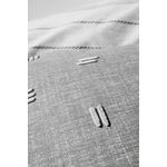 Casa si Gradina - Textile si covoare - Lenjerii de pat - Seturi de lenjerie - Set lenjerie de pat, L'essentiel Maison, gri, 200x220 cm, 100% bumbac ranforce, brodat - Infinity.ro