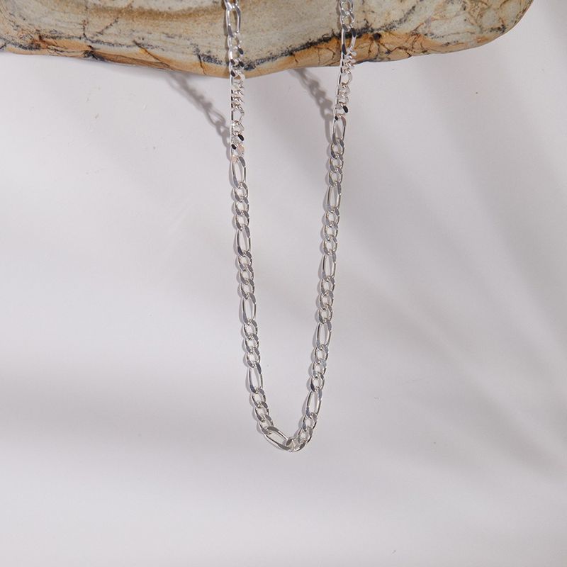 Fashion, accesorii si bijuterii - Barbati - Bijuterii barbati - Lanturi si pandantive barbati - Lant argint, Heliophilia, multicolor, 50 cm, 925 - Infinity.ro