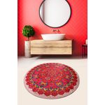 Casa si Gradina - Textile si covoare - Covoare - Covorase baie - Covoras de baie, L'essentiel Maison, multicolor, diametru 100 cm, 100% poliester, antiderapant, 359CHL1442 - Infinity.ro