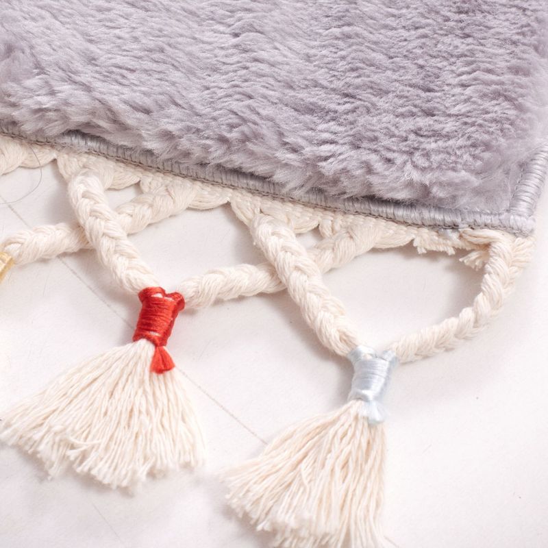 Casa si Gradina - Textile si covoare - Covoare - Covorase baie - Covoras de baie, L'essentiel Maison, gri, 100x120 cm, 100% acrilic, antiderapant - Infinity.ro