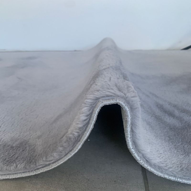 Casa si Gradina - Textile si covoare - Covoare - Covorase baie - Covoras de baie, L'essentiel Maison, gri, 100x120 cm, 100% acrilic, antiderapant - Infinity.ro