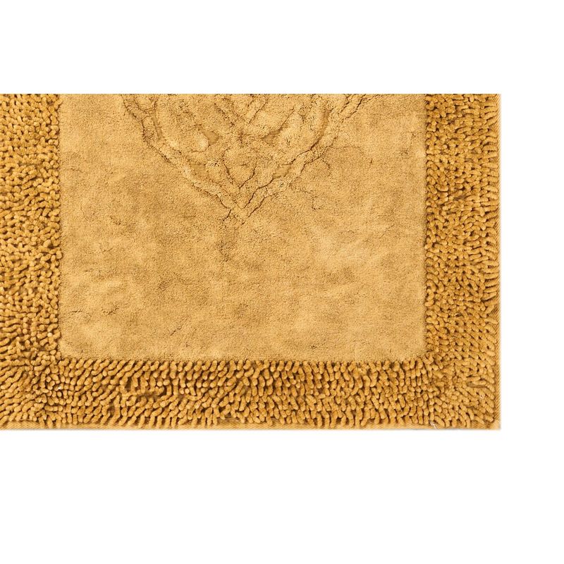 Casa si Gradina - Textile si covoare - Covoare - Covorase baie - Set covorase de baie, L'essentiel Maison, mustar, 50x60 cm + 60x100 cm, 100% bumbac, antiderapant - Infinity.ro