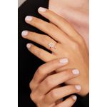 Fashion, accesorii si bijuterii - Femei - Bijuterii femei - Inele femei - Inel, Heliophilia, argint 925, rose, reglabil - Infinity.ro