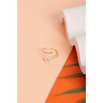 Fashion, accesorii si bijuterii - Femei - Bijuterii femei - Inele femei - Inel, Heliophilia, argint 925, rose, reglabil - Infinity.ro