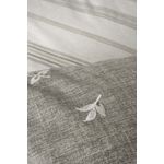 Casa si Gradina - Textile si covoare - Lenjerii de pat - Seturi de lenjerie - Set lenjerie pat dublu, L'essentiel Maison, maro, 200x220 cm, 100% bumbac ranforce, brodat - Infinity.ro