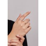 Fashion, accesorii si bijuterii - Femei - Bijuterii femei - Inele femei - Set inele, Heliophilia, argint 925, auriu, argintiu, albastru, marime universala - Infinity.ro