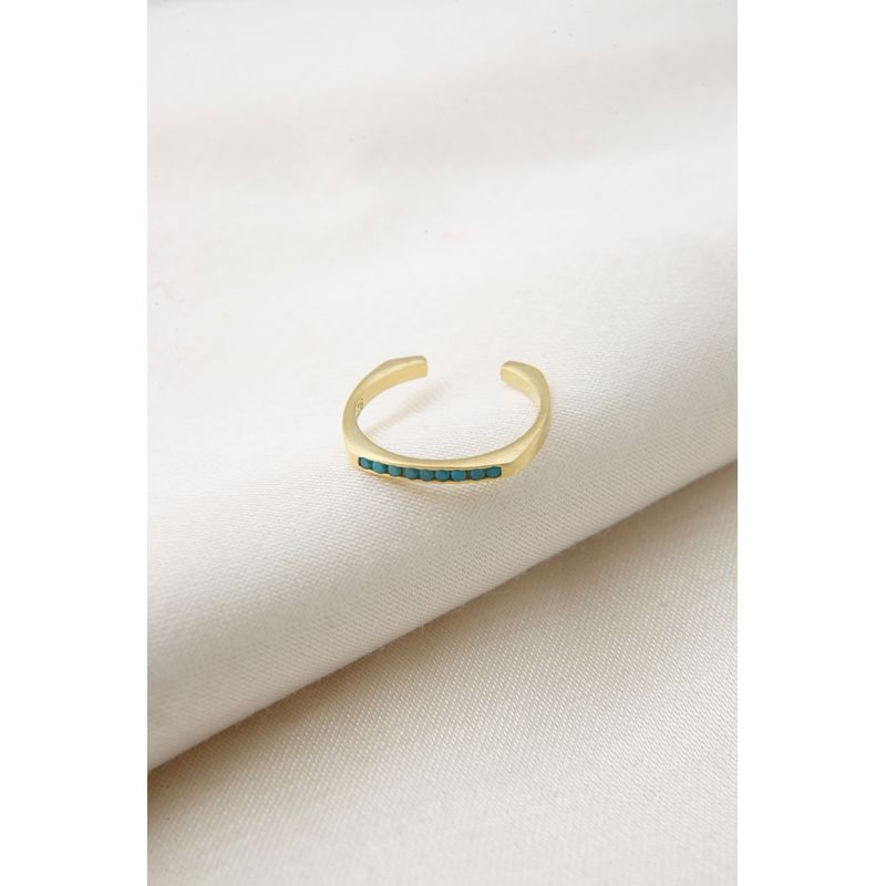 Fashion, accesorii si bijuterii - Femei - Bijuterii femei - Inele femei - Inel, Heliophilia, dama, auriu, argint 925, reglabil - Infinity.ro