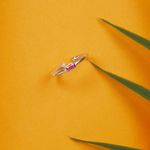 Fashion, accesorii si bijuterii - Femei - Bijuterii femei - Inele femei - Inel, Heliophilia, argint 925, rose gold, 1.3 g - Infinity.ro