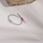 Fashion, accesorii si bijuterii - Femei - Bijuterii femei - Inele femei - Inel, Heliophilia, argint 925, rose gold, 1.3 g - Infinity.ro