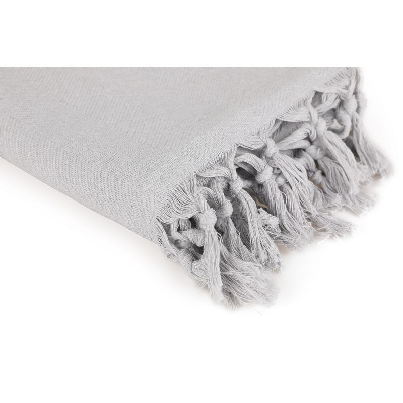 Casa si Gradina - Textile si covoare - Huse pentru mobilier - Husa pentru canapea, L'essentiel Maison, gri deschis, 115x200 cm, 70% bumbac, 30% poliester - Infinity.ro