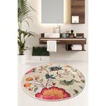 Casa si Gradina - Textile si covoare - Covoare - Covorase baie - Covoras de baie, L'essentiel Maison, multicolor, diametru 100 cm, 100% poliester, antiderapant, 359CHL1451 - Infinity.ro