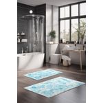 Casa si Gradina - Textile si covoare - Covoare - Covorase baie - Set covorase de baie, L'essentiel Maison, multicolor, 40x60 cm, 60x100 cm, 100% poliester, antiderapant, 323CTW1447 - Infinity.ro