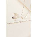 Fashion, accesorii si bijuterii - Femei - Bijuterii femei - Coliere femei - Set colier, bratara si cercei, Heliophilia, argint 925, argintiu, marime universala, 757ELS2552 - Infinity.ro