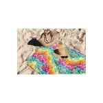 Casa si Gradina - Textile si covoare - Textile baie - Prosoape - Prosop de plaja, L'essentiel Maison, multicolor, 70x130 cm, microfilament, 450AST1115 - Infinity.ro