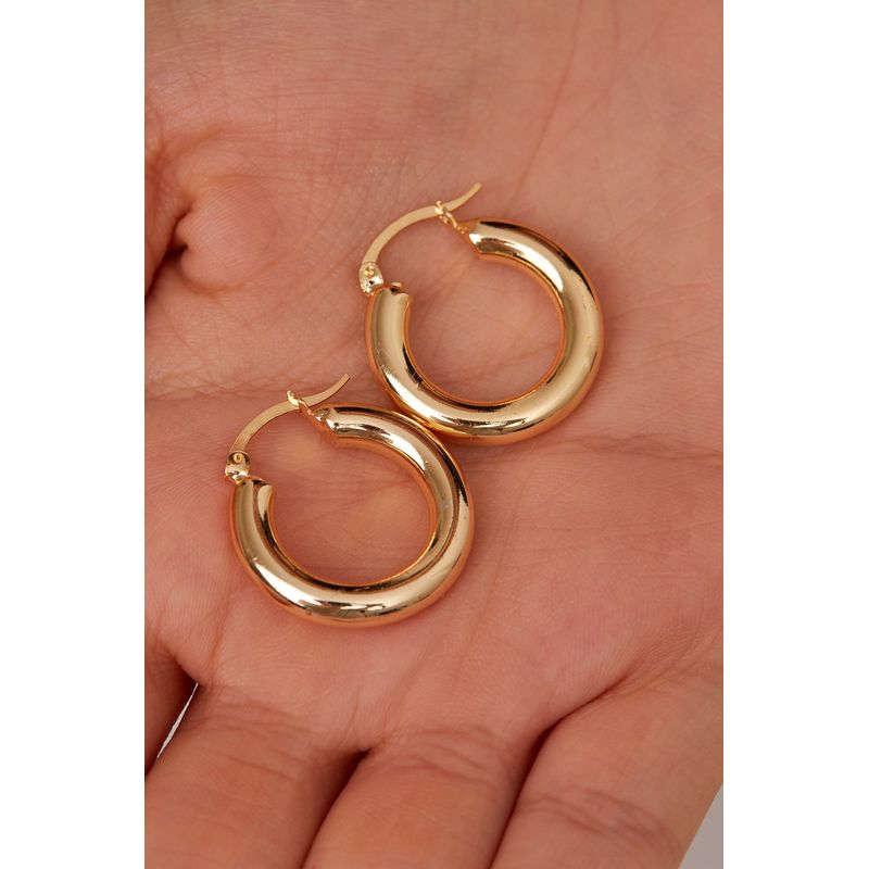 Fashion, accesorii si bijuterii - Femei - Bijuterii femei - Cercei femei - Cercei, Heliophilia, dama, auriu, metal, 410ELK1213 - Infinity.ro