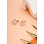 Fashion, accesorii si bijuterii - Femei - Bijuterii femei - Cercei femei - Cercei, Heliophilia, femei, argint 925, roz, zirconiu - Infinity.ro