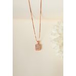 Fashion, accesorii si bijuterii - Femei - Bijuterii femei - Coliere femei - Colier, Heliophilia, argint 925, aur roz, dama, antialergic - Infinity.ro
