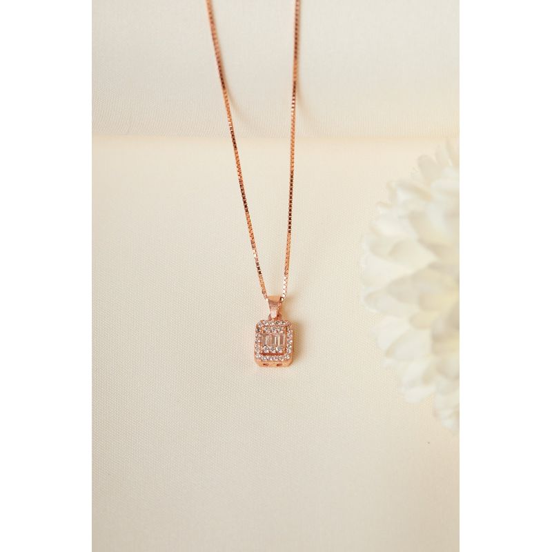 Fashion, accesorii si bijuterii - Femei - Bijuterii femei - Coliere femei - Colier, Heliophilia, argint 925, aur roz, dama, antialergic - Infinity.ro