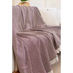 Casa si Gradina - Textile si covoare - Huse pentru mobilier - Husa pentru canapea, L'essentiel Maison, rosu bordo, 170x200 cm, 80% bumbac 20% poliester - Infinity.ro