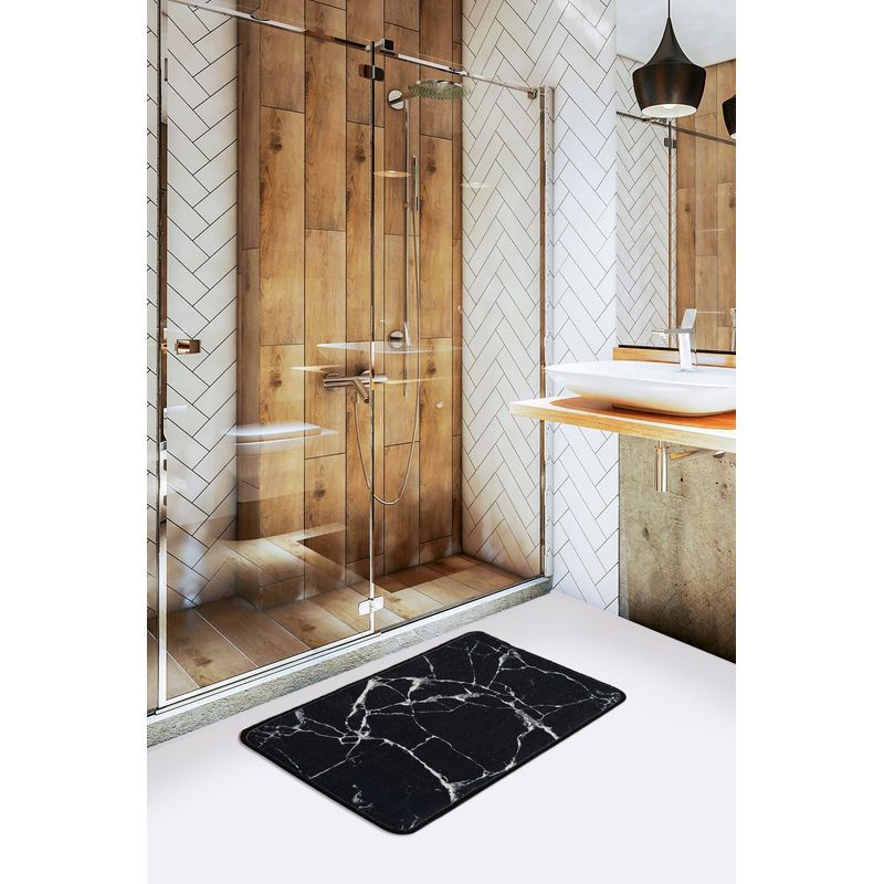 Casa si Gradina - Textile si covoare - Covoare - Covorase baie - Covoras de baie, L'essentiel Maison, multicolor, 40x60 cm, 100% poliester, antiderapant, 359CHL1740 - Infinity.ro