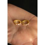 Fashion, accesorii si bijuterii - Femei - Bijuterii femei - Cercei femei - Cercei huggie, Heliophilia, femei, auriu, argint 925, 12,3 mm - Infinity.ro