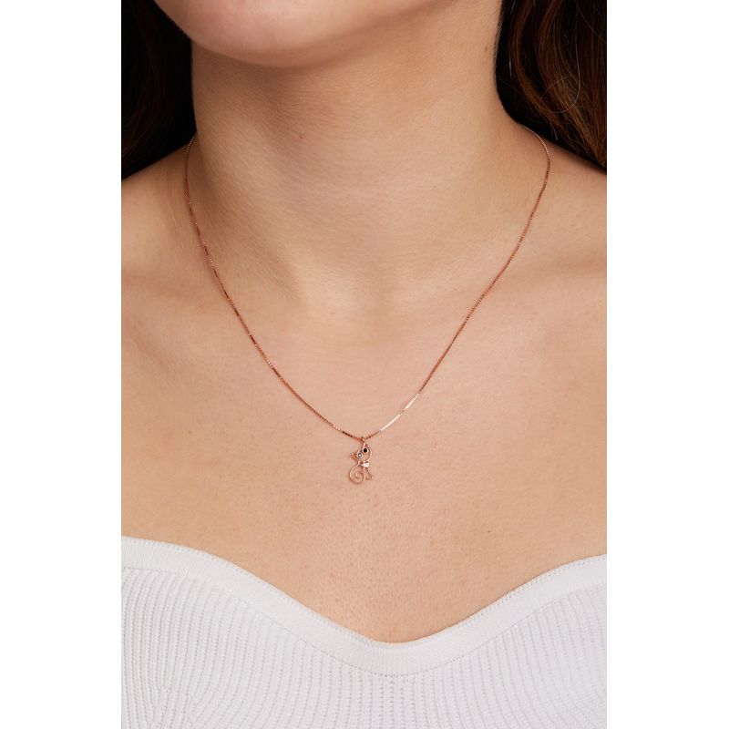 Fashion, accesorii si bijuterii - Femei - Bijuterii femei - Coliere femei - Colier, Heliophilia, argint 925, rose gold, unicat, 757ELS2114 - Infinity.ro