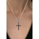 Fashion, accesorii si bijuterii - Femei - Bijuterii femei - Coliere femei - Colier, Heliophilia, dama, argintiu, 43 cm, argint 925 - Infinity.ro