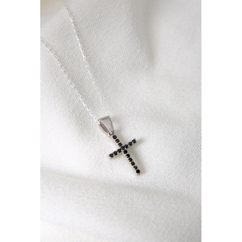 Fashion, accesorii si bijuterii - Femei - Bijuterii femei - Coliere femei - Colier, Heliophilia, dama, argintiu, 43 cm, argint 925 - Infinity.ro