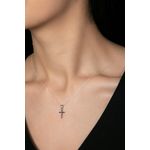 Fashion, accesorii si bijuterii - Femei - Bijuterii femei - Coliere femei - Colier, Heliophilia, dama, argintiu, 43 cm, argint 925 - Infinity.ro