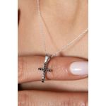 Fashion, accesorii si bijuterii - Femei - Bijuterii femei - Coliere femei - Colier, Heliophilia, dama, argintiu, 43 cm, argint 925 - Infinity.ro