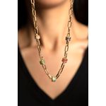 Fashion, accesorii si bijuterii - Femei - Bijuterii femei - Coliere femei - Colier, Heliophilia, metal, auriu, 45 cm, 948ELK9204 - Infinity.ro