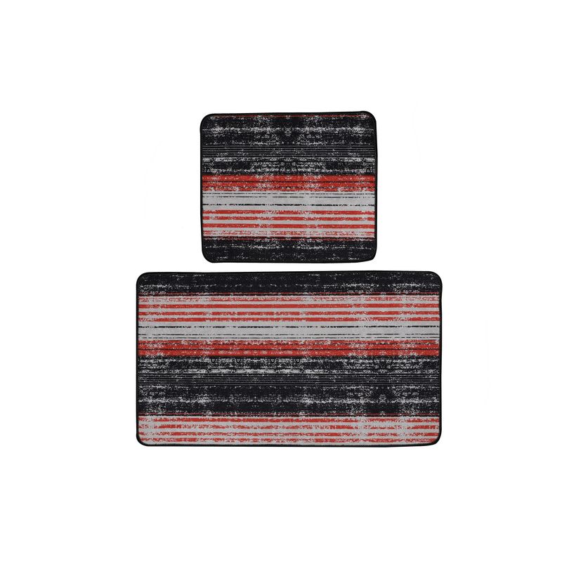 Casa si Gradina - Textile si covoare - Covoare - Covorase baie - Set covorase baie, L'essentiel Maison, multicolor, 60x100 cm + 50x60 cm, 100% poliester, antiderapant, 359CHL5287 - Infinity.ro